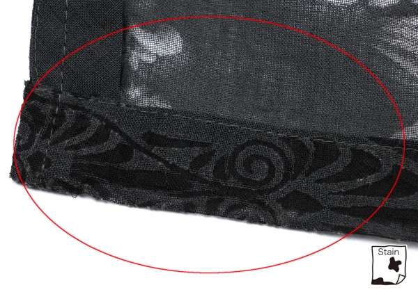 Y's Back See-through Damask Design Short Sleeve Dress K-164415_014