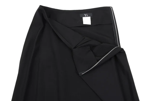 Y's Wool Fold Design Skirt K-164416_005