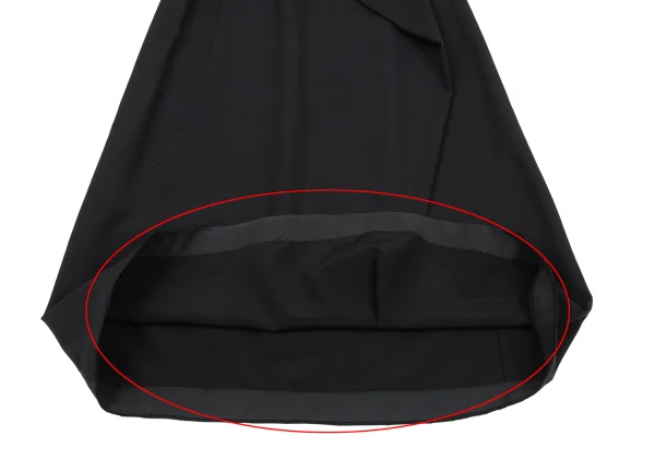 Y's Wool Fold Design Skirt K-164416_009