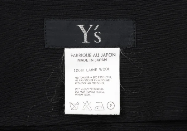 Y's Wool Fold Design Skirt K-164416_014