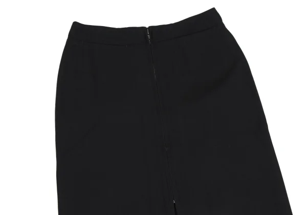 Y's Wool Gaba Front Zip Design Skirt K-164417_003