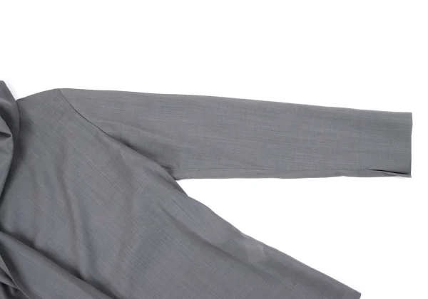 Yohji Yamamoto NOIR Wool Poly Stole Shirt Jacket & Skirt K-164420_007