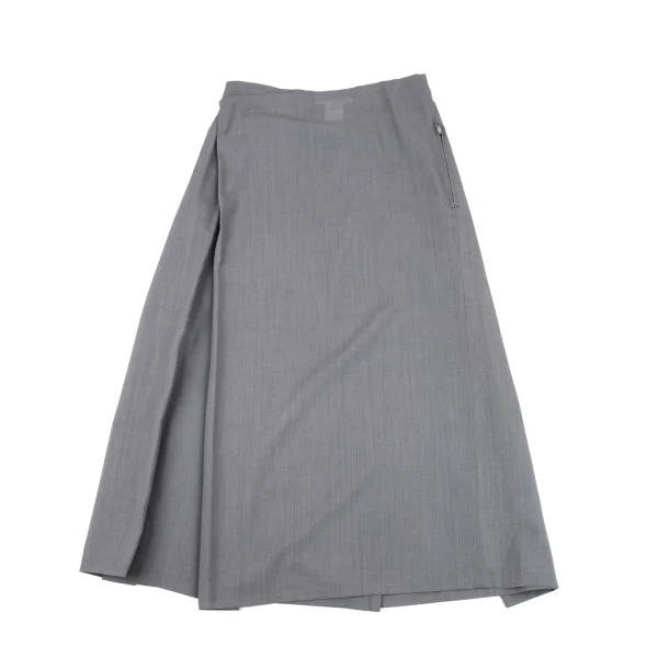 Yohji Yamamoto NOIR Wool Poly Stole Shirt Jacket & Skirt K-164420_012