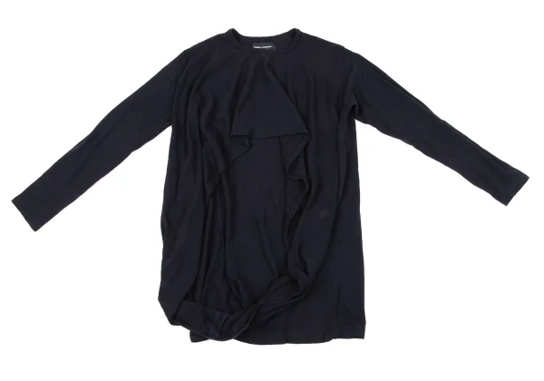 COMME des GARCONS FRANCE Front Hole Design T-shirt K-164424_002