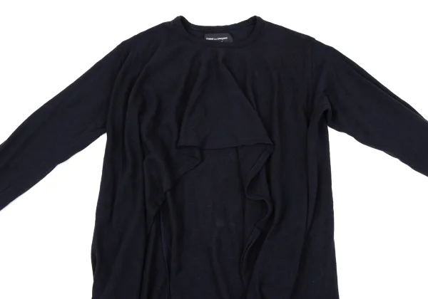 COMME des GARCONS FRANCE Front Hole Design T-shirt K-164424_003