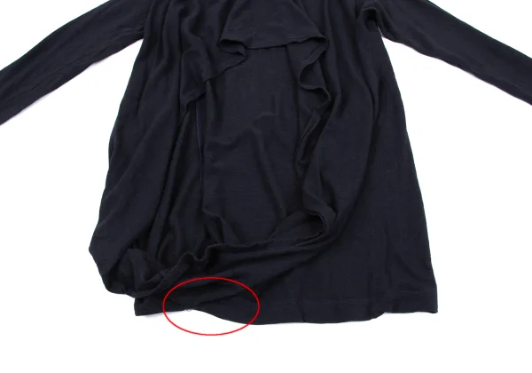 COMME des GARCONS FRANCE Front Hole Design T-shirt K-164424_008