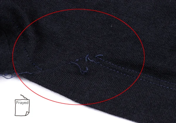 COMME des GARCONS FRANCE Front Hole Design T-shirt K-164424_009