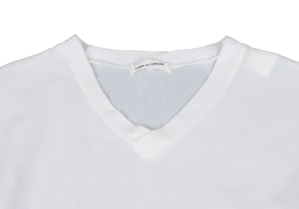 COMME des GARCONS Brushed V-neck Long Sleeve T-shirt K-164425_003