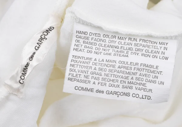 COMME des GARCONS Brushed V-neck Long Sleeve T-shirt K-164425_014