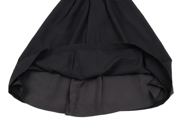 COMME des GARCONS Velour Switching Waist Design Skirt K-164427_010