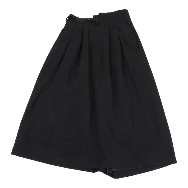 COMME des GARCONS Velour Switching Waist Design Skirt K-164427_012