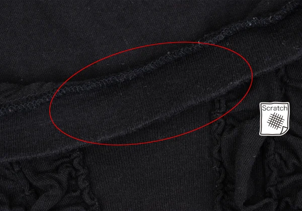 COMME des GARCONS Cotton Frill Patch T Shirt K-164428_005