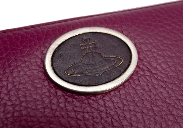 Vivienne Westwood Orb Plate Leather Wallet K-164430_010
