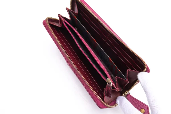 Vivienne Westwood Orb Plate Leather Wallet K-164430_014