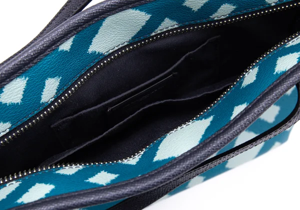 COACH Wild Plaid Leather Tote Bag K-164431_010