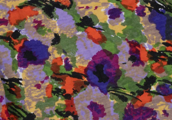 KENZO Floral Printed Wool Knit Top K-164434_010