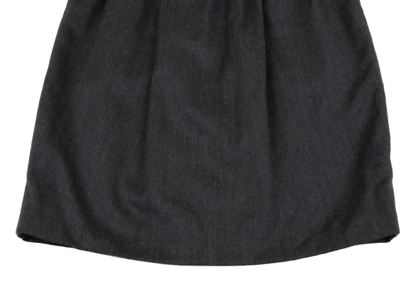 KENZO Wool Tuck Skirt K-164441_005