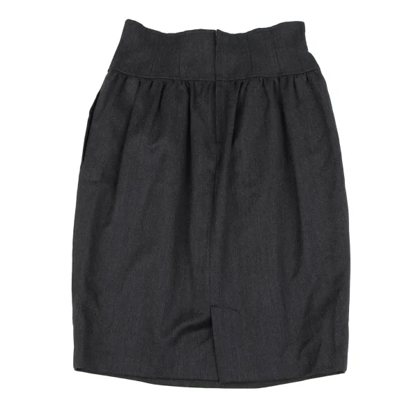 KENZO Wool Tuck Skirt K-164441_008