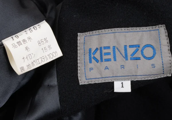 KENZO Wool Nylon Napoleon Jacket K-164445_016