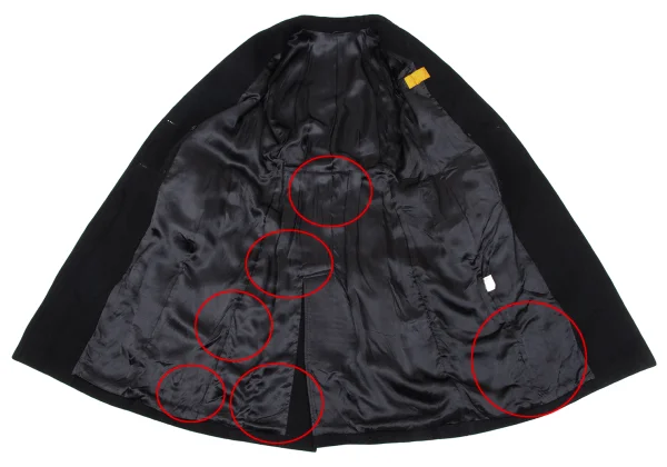 KENZO Melton Wool Chester Coat K-164451_011