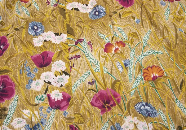 KENZO Botanical Printed Waist Stitch Flare Skirt K-164452_011