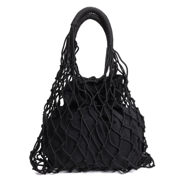 Y's Logo Printed Net Bag K-164457_003