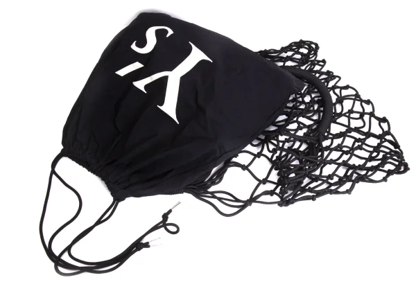 Y's Logo Printed Net Bag K-164457_008