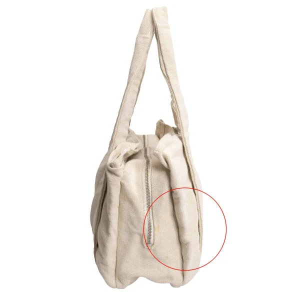 Y's Cotton Linen Hand Bag K-164459_003