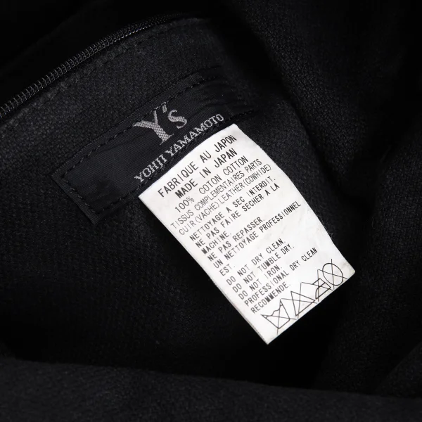 Y's Leather Switching Bifold Shoulder Bag K-164460_013