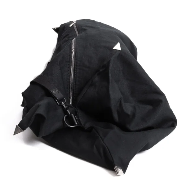 Y's Metal Ornament Design Canvas Shoulder Bag K-164461_006