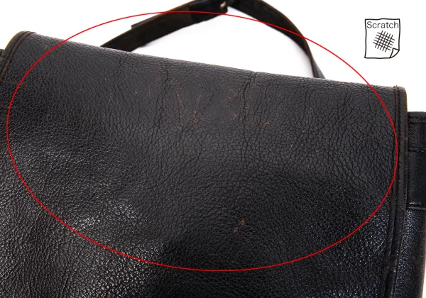 Y's Leather Messenger Bag K-164462_009