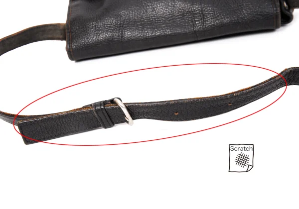 Y's Leather Messenger Bag K-164462_012