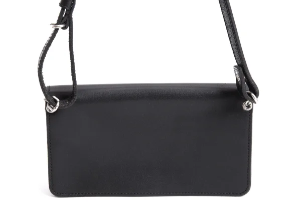 Y's Leather Flap Hand Bag K-164463_004