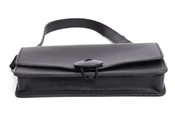 Y's Leather Flap Hand Bag K-164463_006