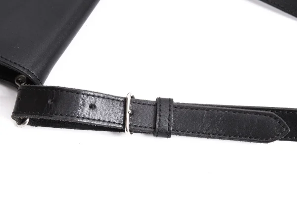 Y's Leather Flap Hand Bag K-164463_008