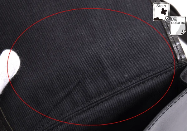 Y's Studs Button Leather Shoulder Bag K-164464_014