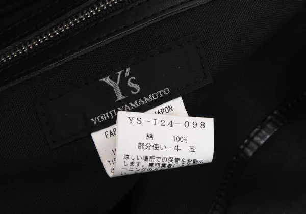 Y's Leather Handle 2way Bag K-164467_019