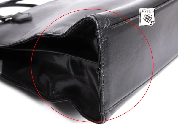 COMME des GARCONS Leather Hand Bag K-164470_009