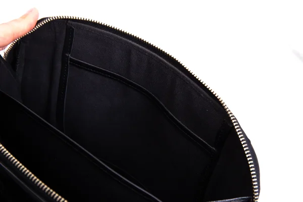 COMME des GARCONS Leather Hand Bag K-164470_014