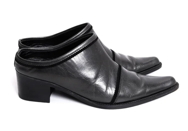 Y's Pointed Toe Leather Shoes K-164474_006