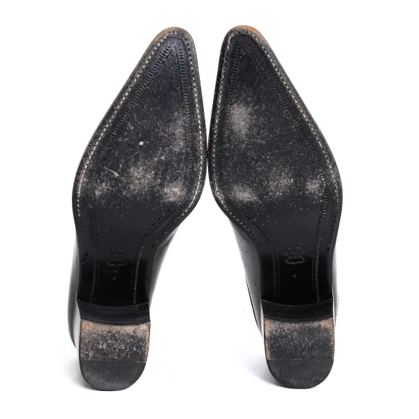 Y's Pointed Toe Leather Shoes K-164474_012