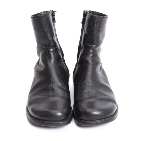 Y’s×SNIPE Side Zip Leather Boots K-164476_002