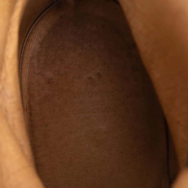 Yohji Yamamoto FEMME Back Riri Zip Belted Leather Boots K-164477_015