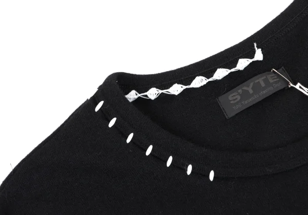 s'yte Wool Blend Stitch Layered Knit Top K-164478_004