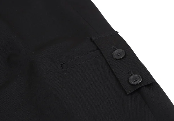 Yohji Yamamoto POUR HOMME Wool Gaba Side Strap Pants K-164481_009