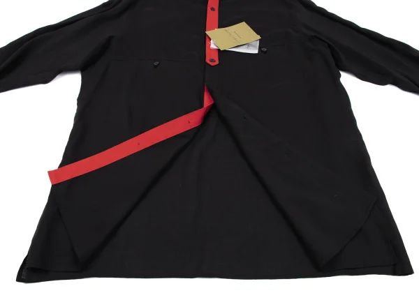 Yohji Yamamoto POUR HOMME Two-tone Detachable Collar Shirt K-164482_012