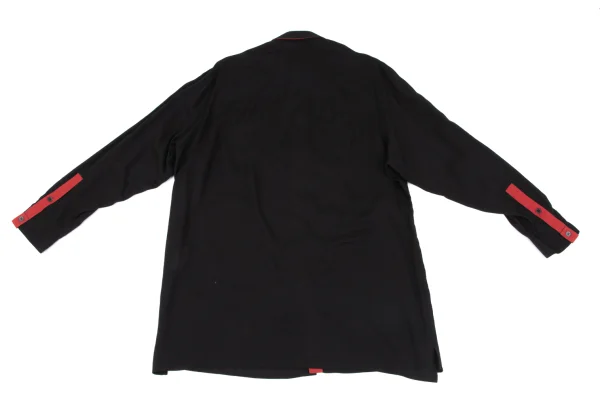 Yohji Yamamoto POUR HOMME Two-tone Detachable Collar Shirt K-164482_013