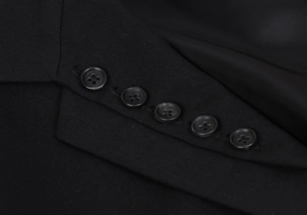 Yohji Yamamoto POUR HOMME Wool Gaba Many Button Jacket K-164483_004