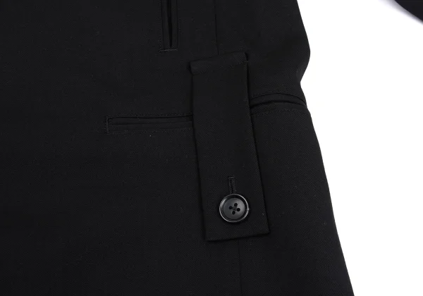 Yohji Yamamoto POUR HOMME Wool Gaba Many Button Jacket K-164483_012