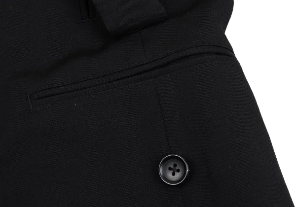 Yohji Yamamoto POUR HOMME Wool Gaba Many Button Jacket K-164483_013